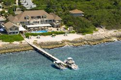 Cayman Islands Scuba Diving Holiday. Grand Cayman Resort. Aerial View.